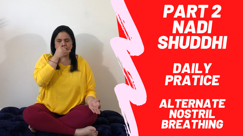 Part 2 | Nadi Shuddhi Daily Practice | Anulom Vilom | Alternate Nostril Breathing